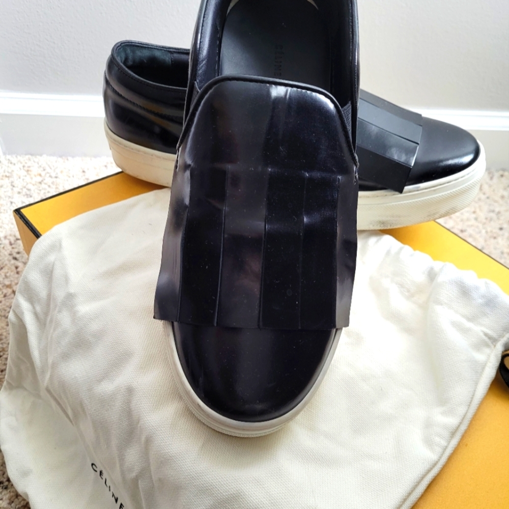 CELINE Leather Sneakers